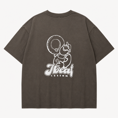 J,beat Custom メカニック バックプリントTシャツ