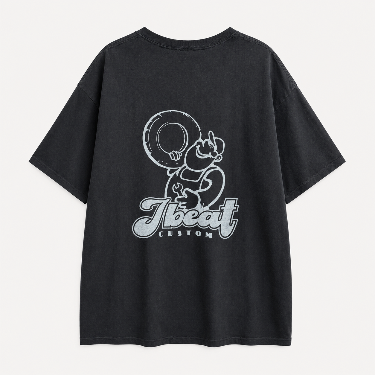 J,beat Custom メカニック バックプリントTシャツ