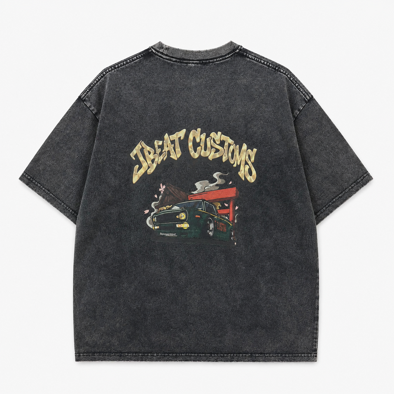 J,beat Custom ヴィンテージウォッシュTシャツ