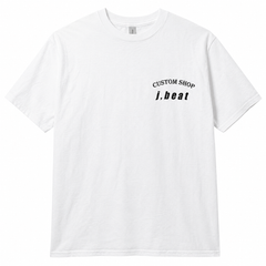J,beat Custom ショップロゴ バックプリントTシャツ