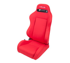 NRG Type Rスタイル リクライニングレーシングシート レッド 左右2脚セット RSC-210L/R