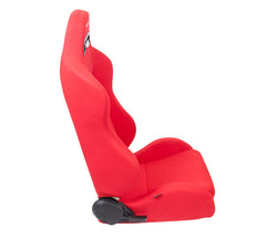 NRG Type Rスタイル リクライニングレーシングシート レッド 左右2脚セット RSC-210L/R