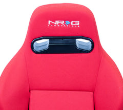 NRG Type Rスタイル リクライニングレーシングシート レッド 左右2脚セット RSC-210L/R