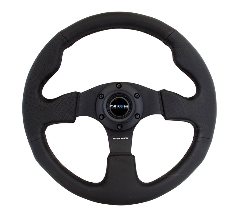 NRG 320mm レーシング レザーステアリング RST-012R