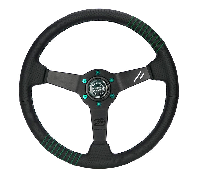 NRG 20周年記念 340mm プレミアムレザーステアリング RST-037MB