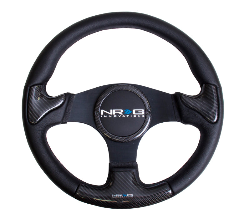 NRG 350mm カーボンファイバー ステアリング ST-014CF