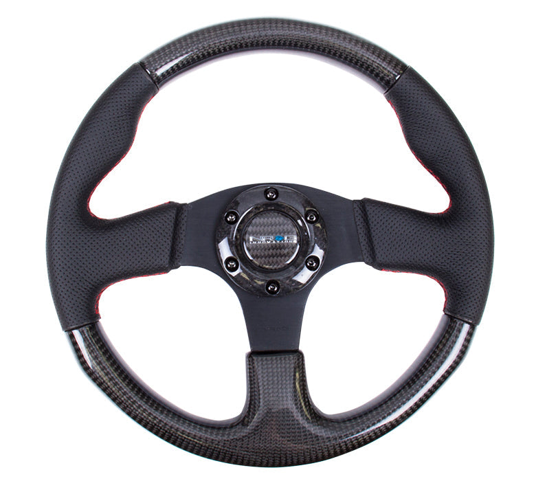NRG 315mm カーボンファイバー ステアリング ST-310CF