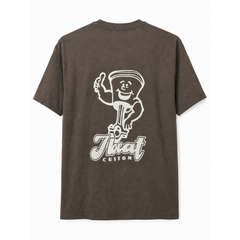 J,beat Custom ピストンキャラクター バックプリントTシャツ