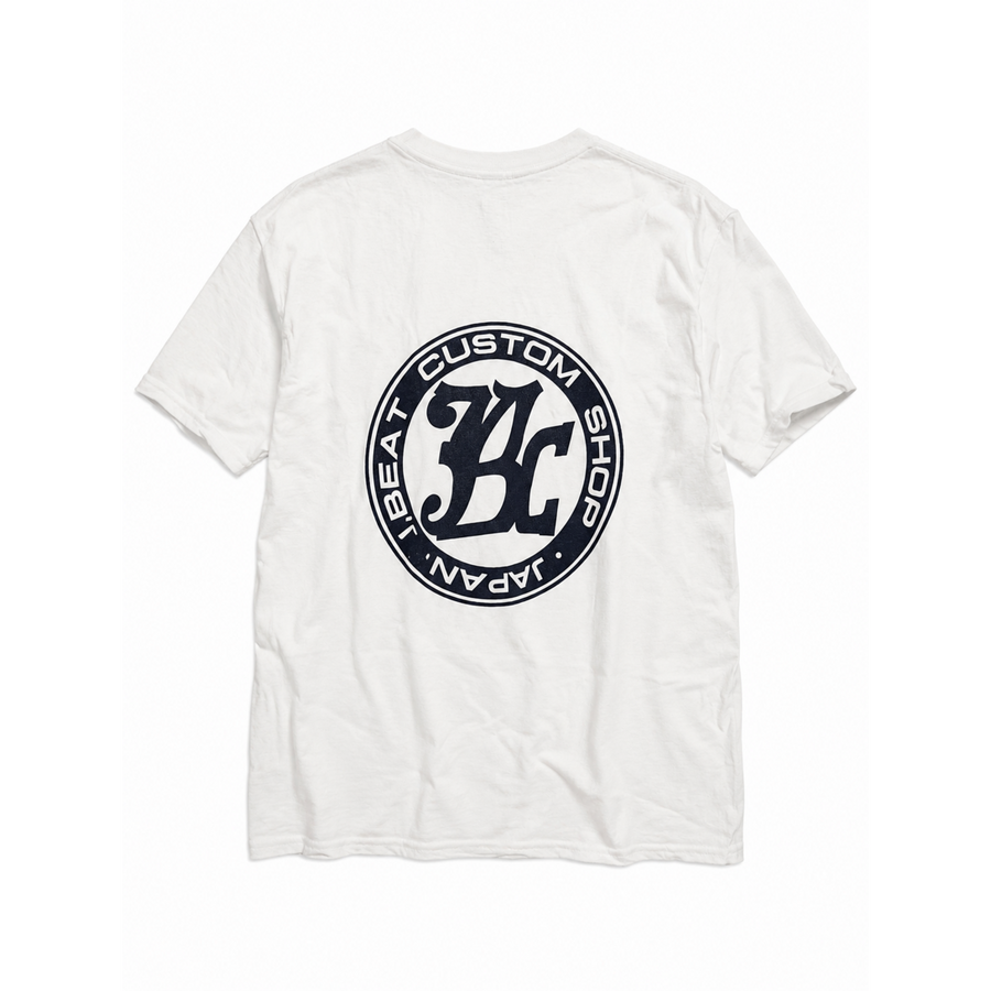 J,beat Custom サークルロゴ バックプリントTシャツ